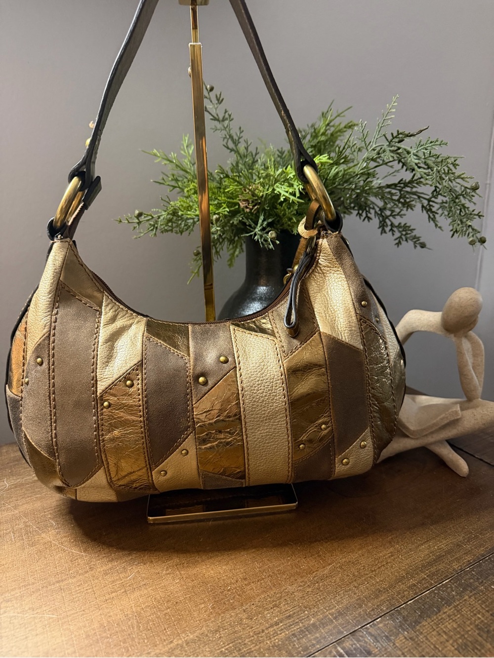 Fossil Vintage Patchwork Shoulder bag - Picture 2 of 10